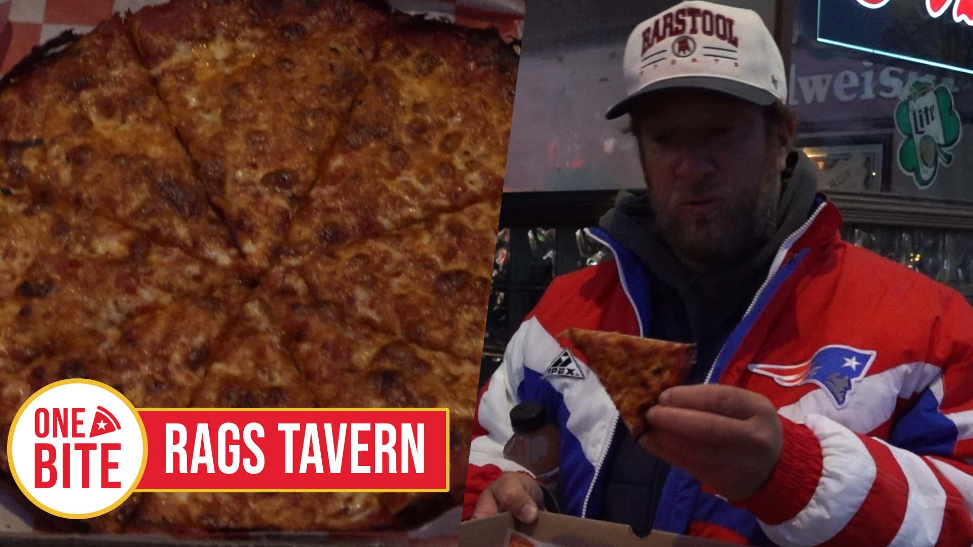 Barstool Pizza Review - Rags Tavern (Quincy, MA) presented by BODYARMOR