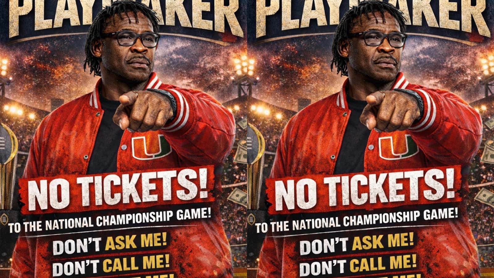 "DON'T ASK ME! DON'T CALL ME! DON'T TEXT ME!" – Don't Even Think About Asking Michael Irvin For Tickets to The National Championship Game