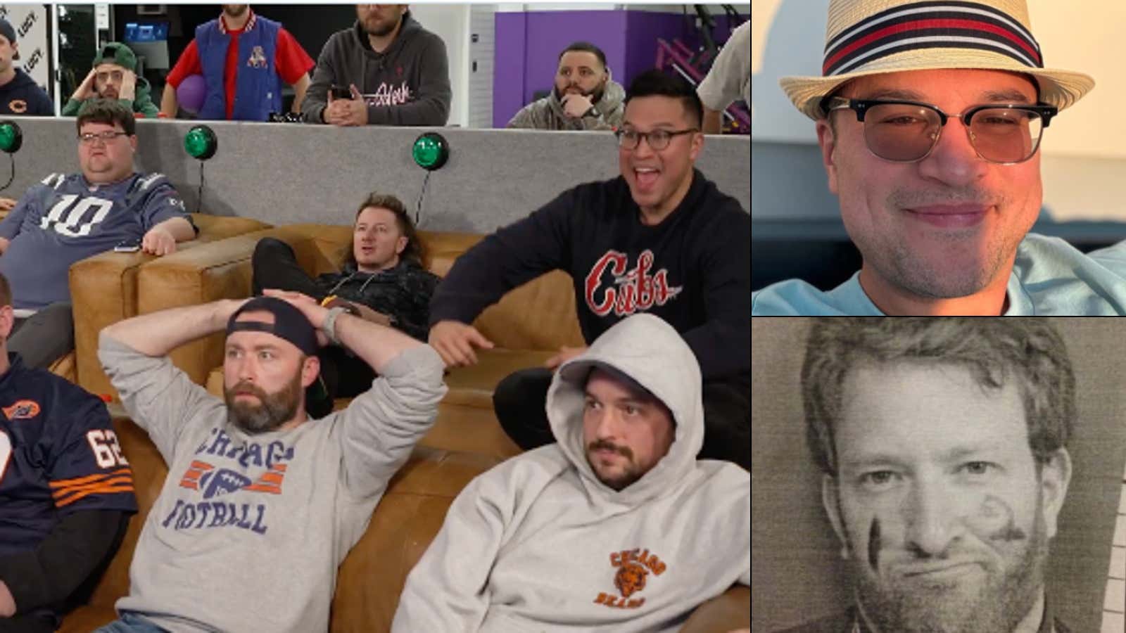 "He Deserved To Be Knocked Out COLD." - Dave Portnoy Was DISGUSTED Watching This High Stakes Gambler Celebrate His Puka (4+) Rush Yards Bet While Surrounded By Sad Devastated Bears Fans