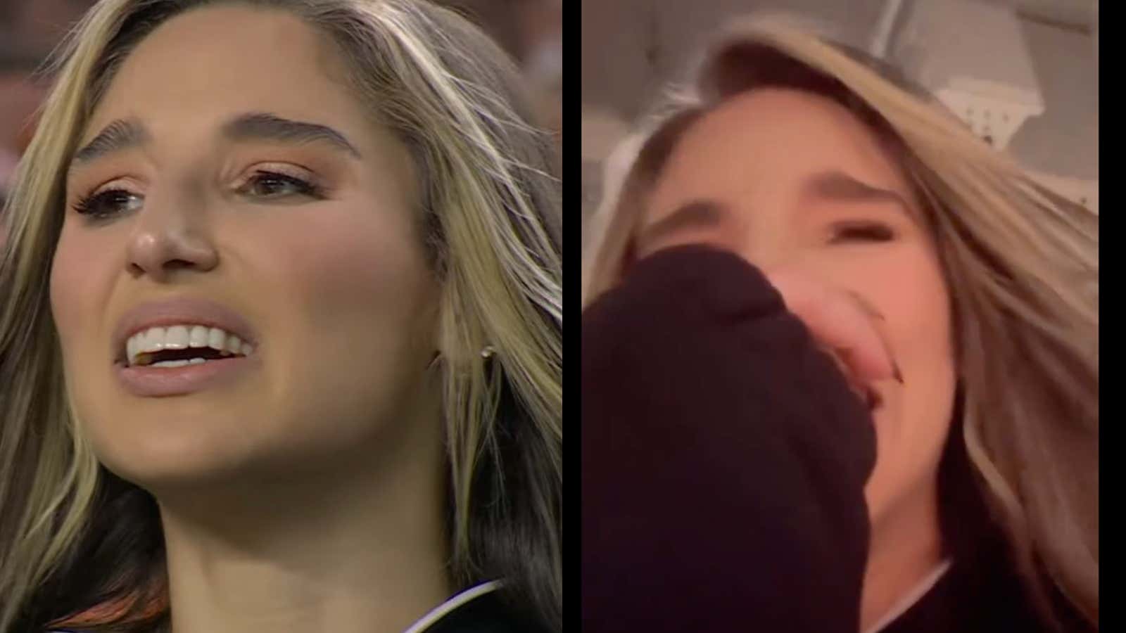 Miami Student Couldn't Hold Back Her Tears But WILL Be In Class Today With Her Head Held High