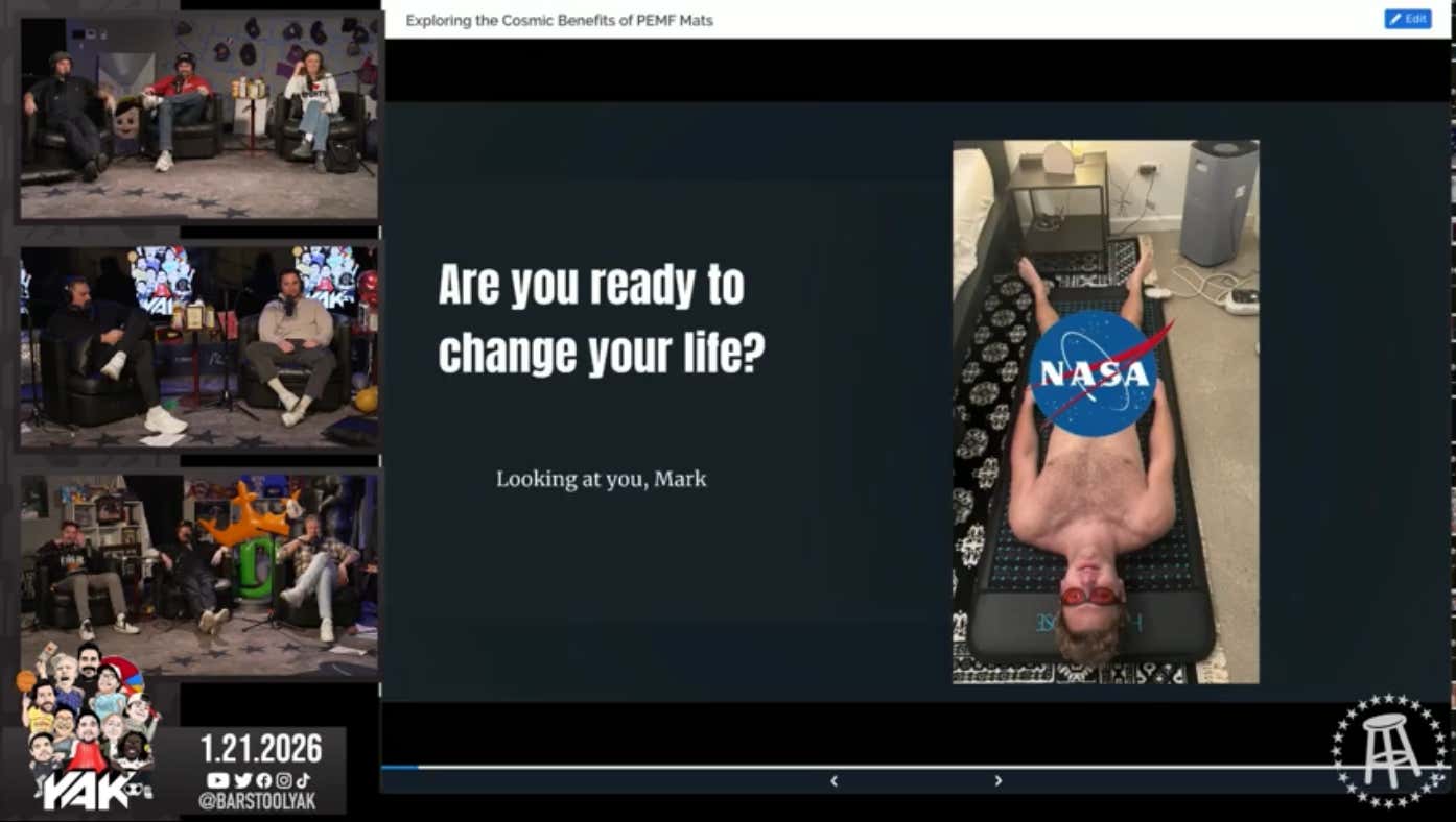 Chef Donny May Have Sold Us On PEMF Mats