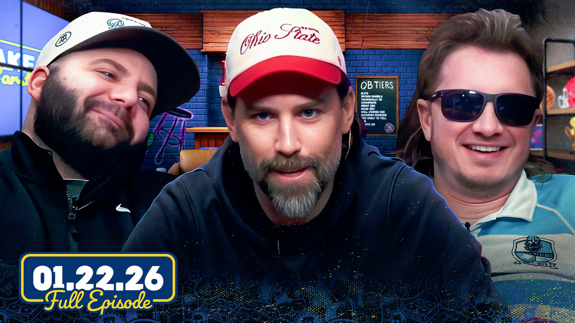 NFL Championship w/ Brian Baldinger & HC Steele on Miami RedHawks | Wake Up Barstool Full Episode