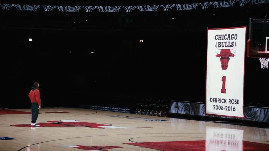 Derrick Rose Will Have His Banner Raised To The Rafters Of The United Center Tonight, Cementing Him Among Chicago Bulls Legends For The Rest Of Time