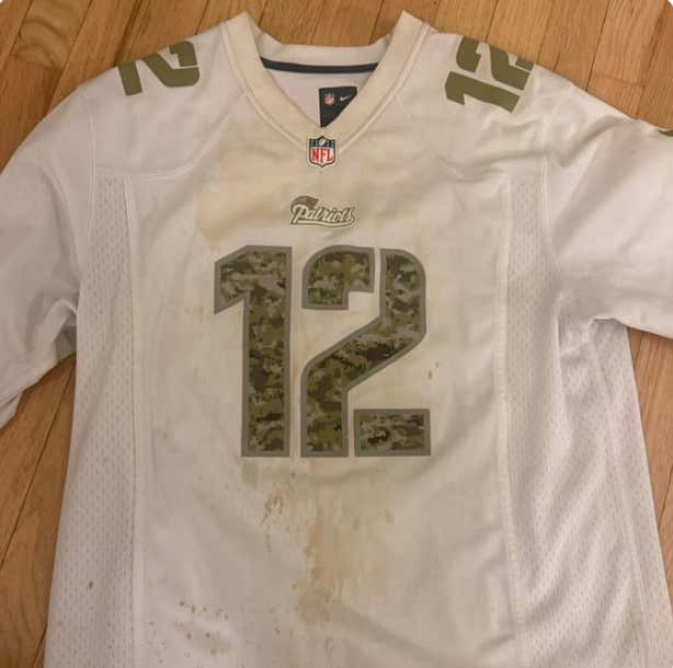 Blood, Puke, and Patriots Glory: Meet Grinnell's Disgustingly Lucky Tom Brady Jersey That Has Not Been Washed In Years