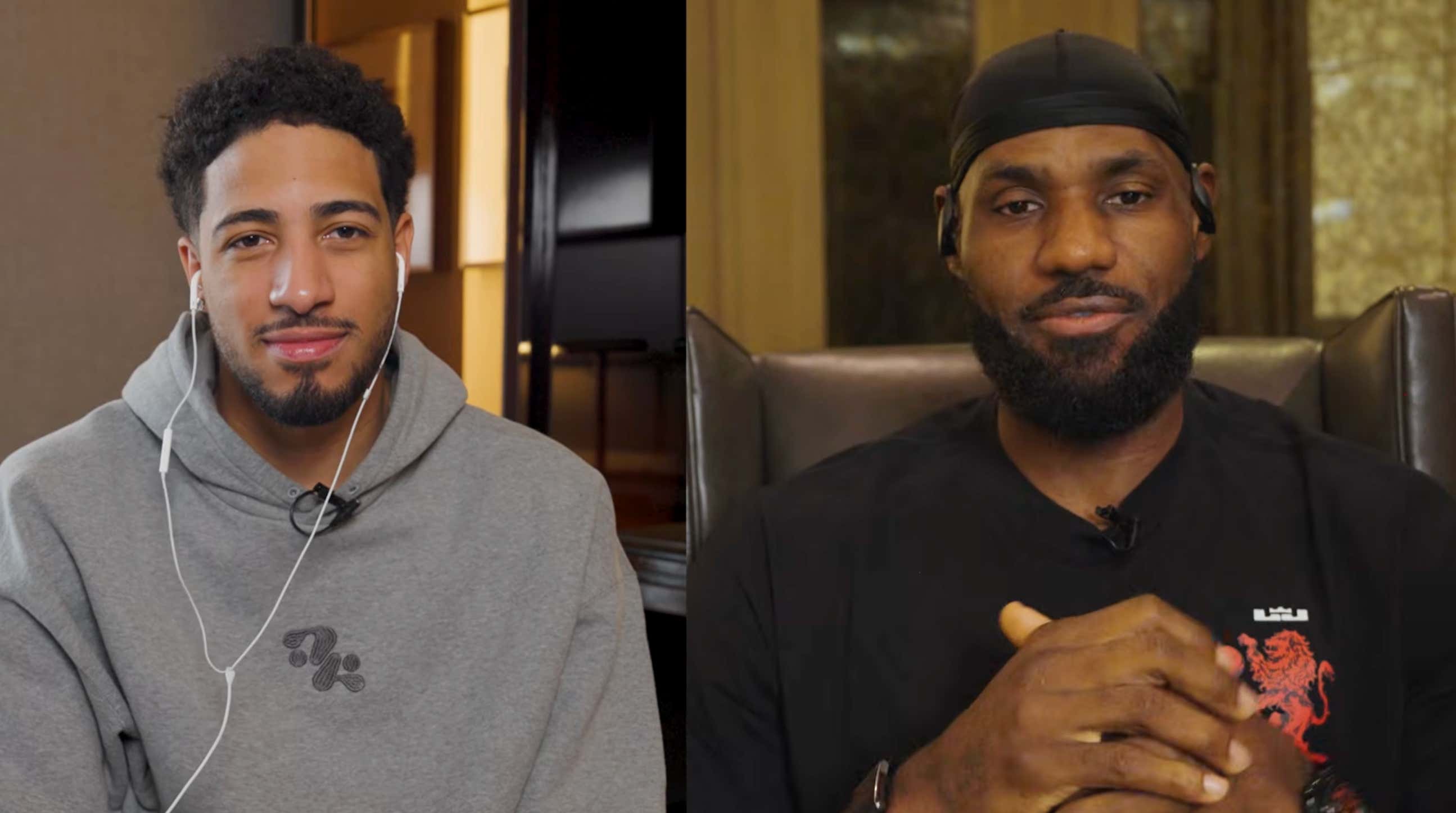 Tyrese Haliburton Tells LeBron James He's Gained 30 Pounds And Is Getting Absolutely Jacked