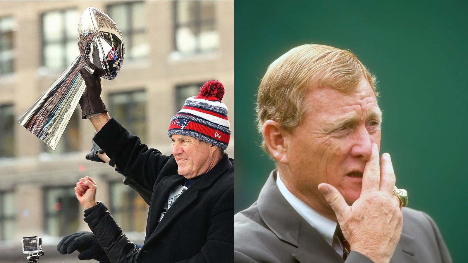 It's a Sight to Behold as the Whole World Comes Out in Support of Bill Belichick. Meanwhile, Bill Polian Can't Keep His Story Straight.