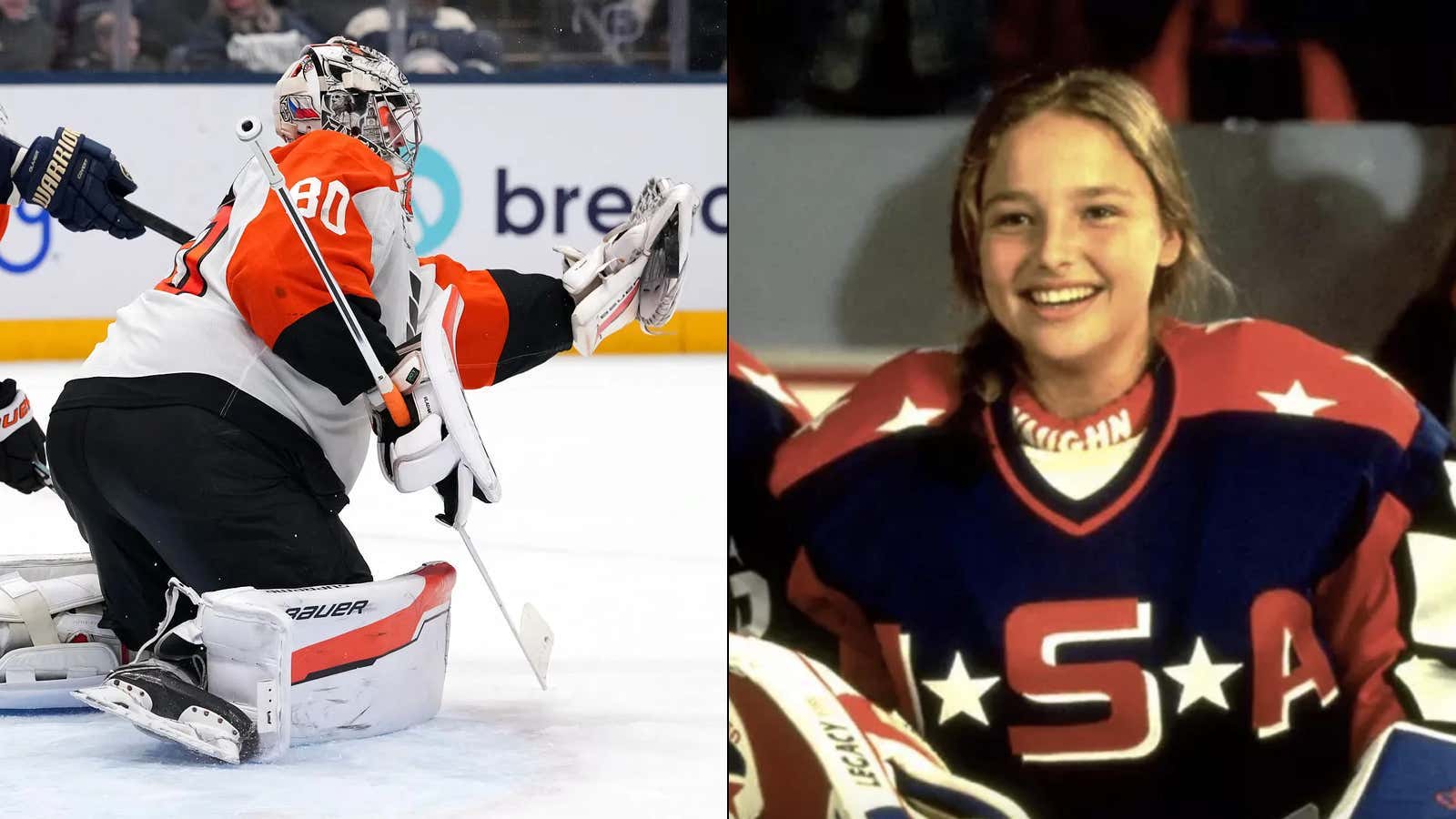 Dan Vladar Has The Quickest Glove Hand The Sport of Hockey Has Seen Since Julie "The Cat" Gaffney