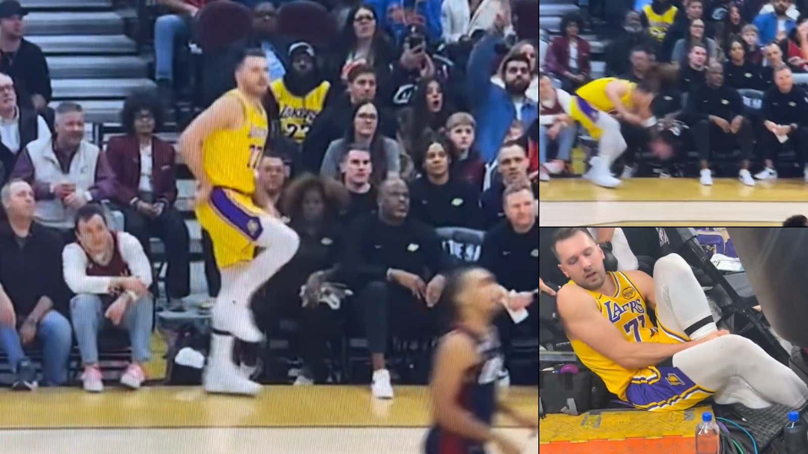 Following Luka Doncic's Injury, The NBA Playing On Raised Courts Is Beyond Dumb