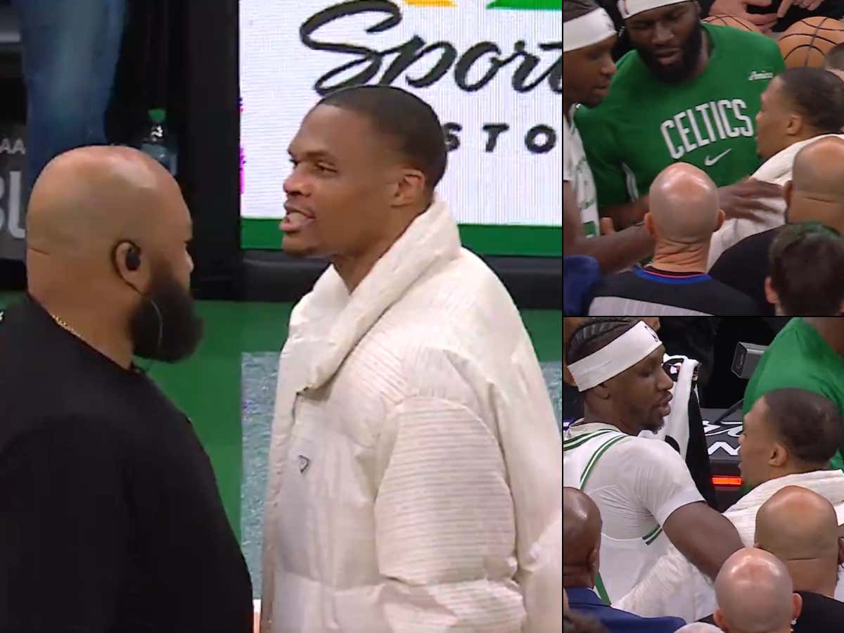 Russell Westbrook Lost His Shit On Chris Boucher For Shooting At The Buzzer Of A Blowout Until He Learned It's Basically Because Boucher Never Plays