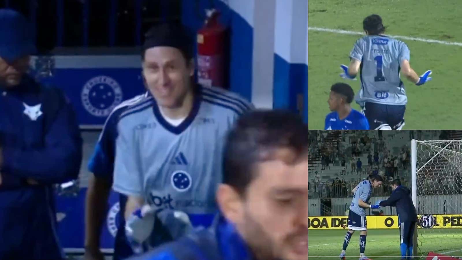 Tough Spot: A Soccer Game In Brazil Had To Be Paused Mid-Match So One Of The Goalies Could Run Off The Field And Go Take A Shit