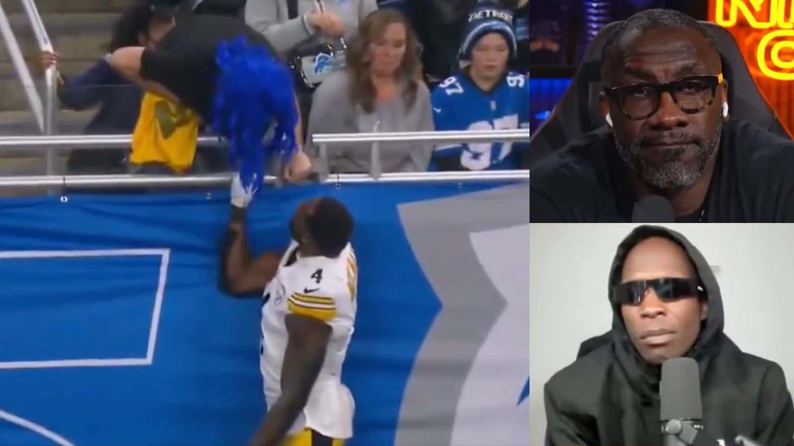 The Detroit Lions Fan Punched By D.K. Metcalf is Suing For $100M in a Defamation Lawsuit That Includes Chad Johnson and Shannon Sharpe