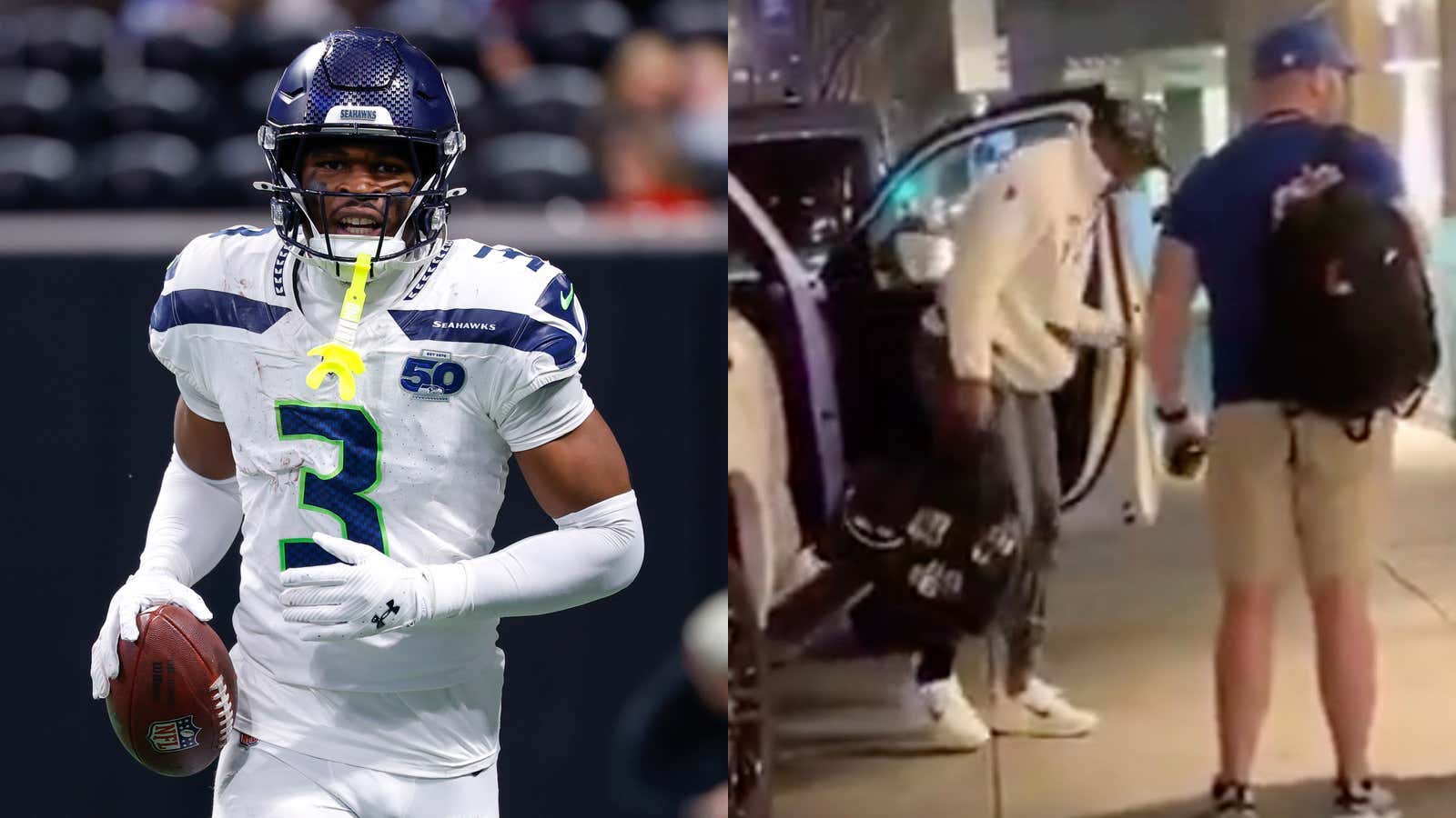 Everything Coming Up Patriots! – Seahawks Star Rookie Safety Nick Emmanwori Was Filmed Limping Into Team Hotel Last Night