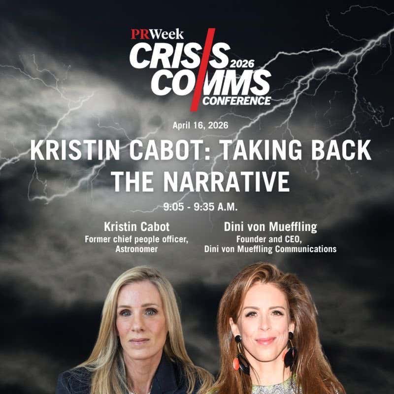Kristin Cabot, the Woman From the Coldplay Concert Meme, Will Tell You How To 'Take Back the Narrative' at a Reasonably Priced $875 Conference