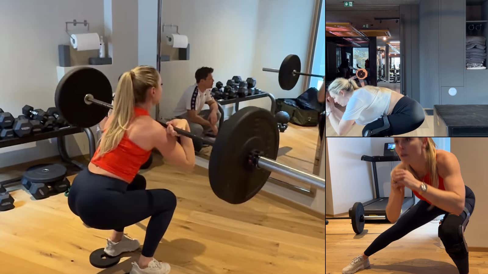 Warrior: Lindsey Vonn Has Posted a Video Of Her Squatting With a Freshly Torn ACL As She Somehow Gets Ready To Compete In The Olympics On Sunday