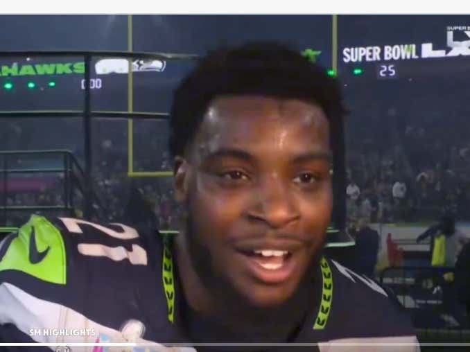 Only Way To Celebrate: Devon Witherspoon Dominated  The Super Bowl And All The Man Wants Is A Drink. Or Two. Or Three.