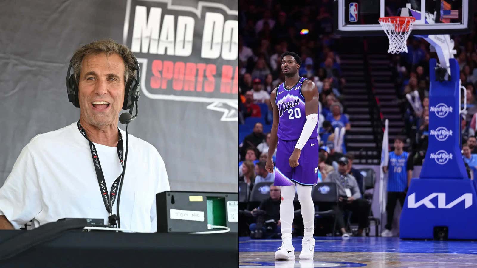 "Try Hosting With Appendicitis!" - Classic Mad Dog Russo Cannot Stand The Utah Jazz Egregious Tanking