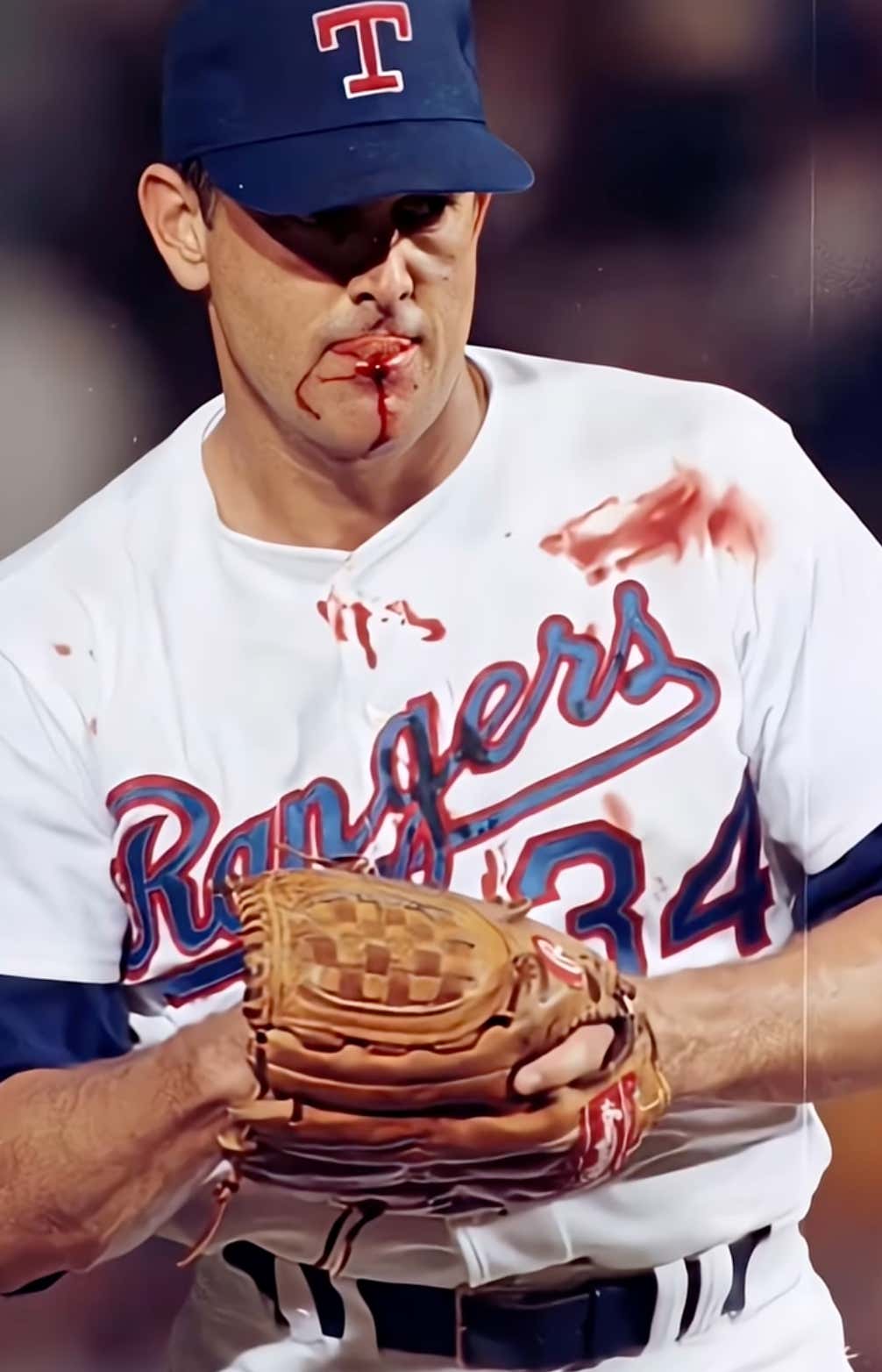 The Rangers May Have Just Announced The Best Giveaway We've Ever Seen, A Nolan Ryan Replica Blood-Stained Jersey