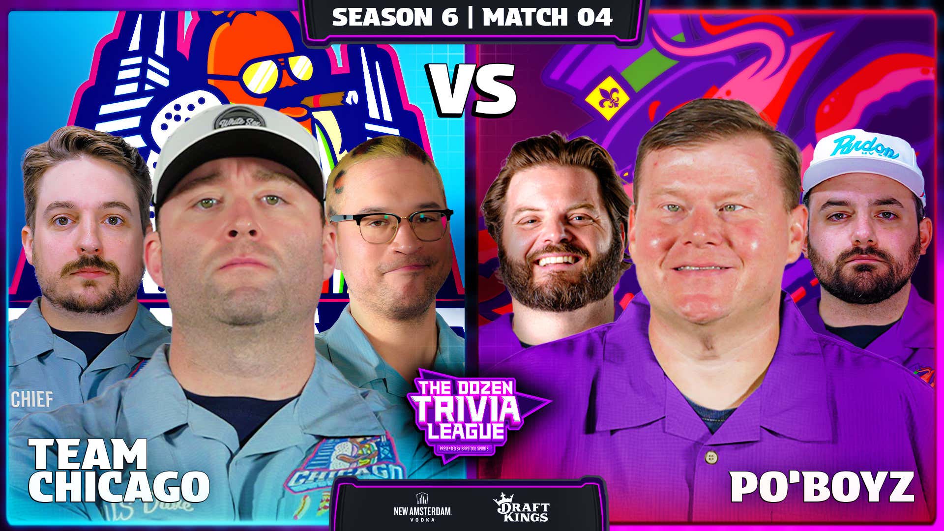 Chicago vs. Po'Boyz | Season 6, Match 4 - The Dozen Trivia League