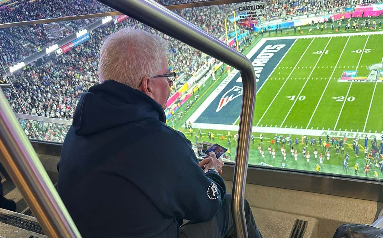 Deep Thoughts on the Patriots, Prayer Cards, and Processing Grief