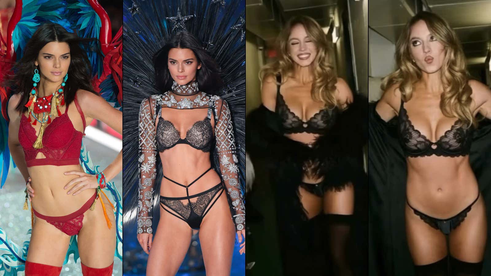 Kendall Jenner Returns Serve To Sydney Sweeney By ALSO Holding Up Her Thong Via High Heels