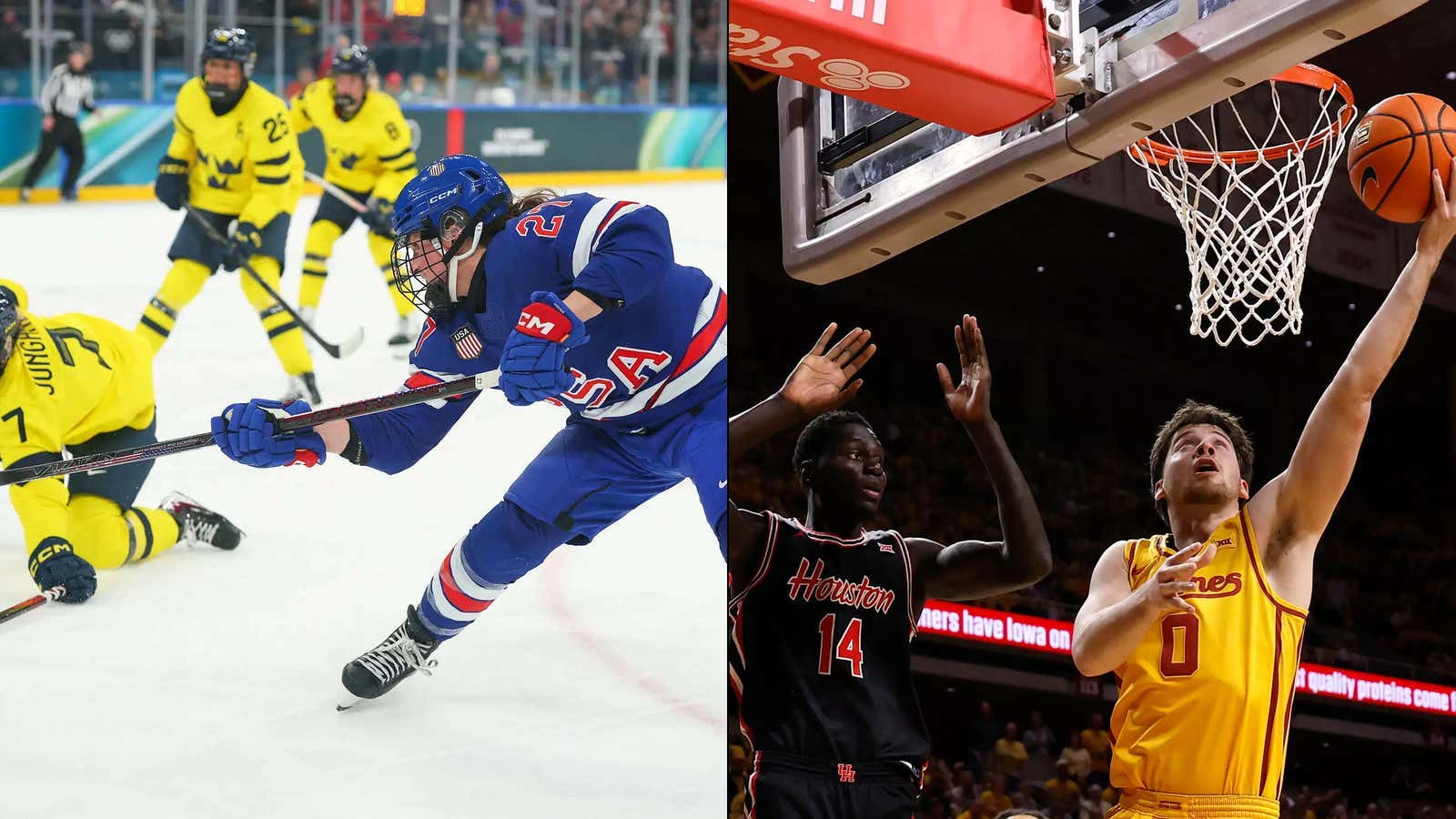 Play Freebird: Nate Heise Drilled The Game-Winner Against Houston, The Same Day His Sister Scored To Help US Hockey Make The Gold Medal Game