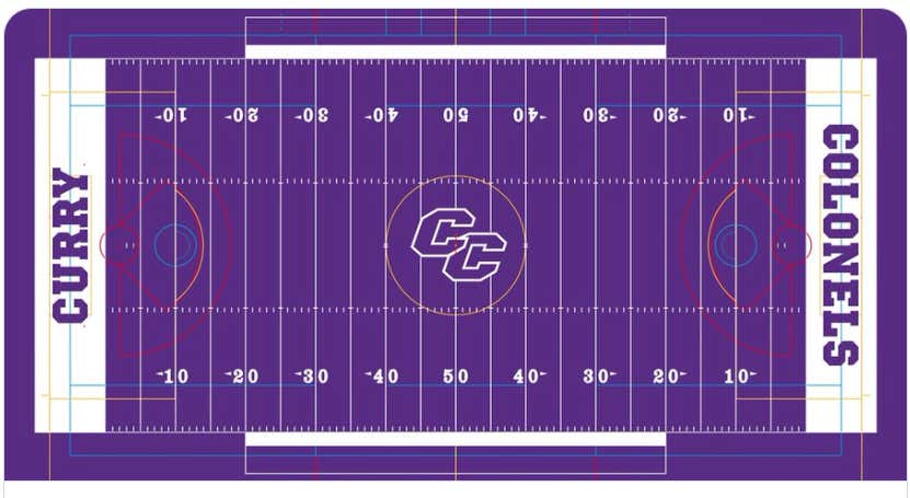 Talk About Innovation ... Curry College Is Going To Play On Purple Turf