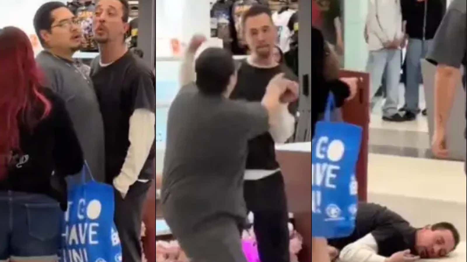 WATCH: Brutal Shopping Mall KNOCKOUT After Argument Explodes Into Textbook Forearm Shivers