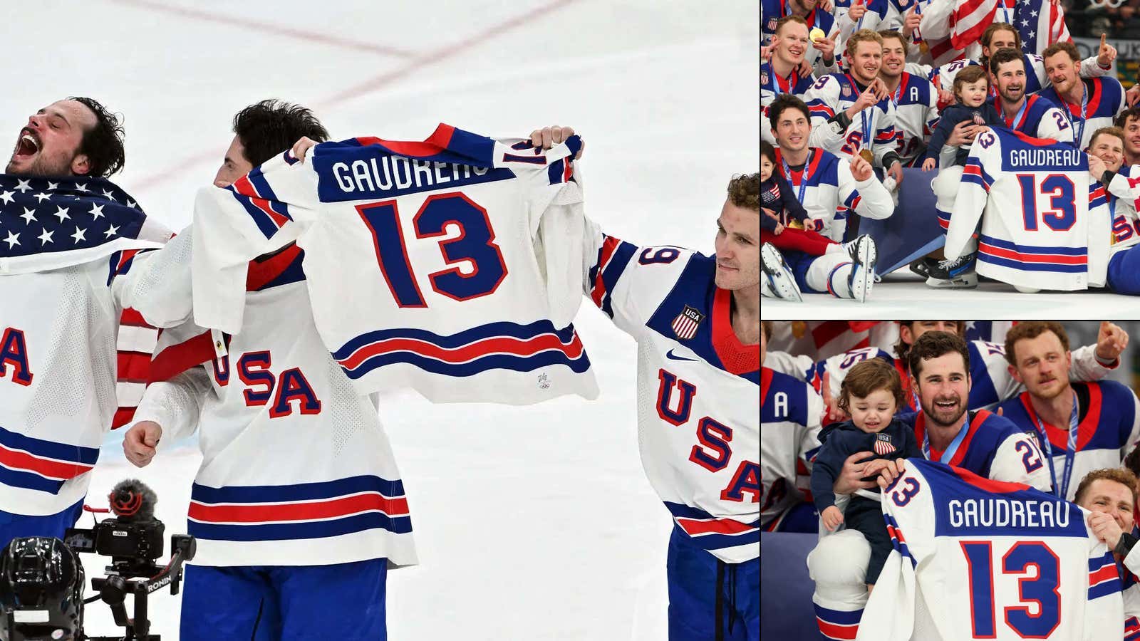 USA Hockey Making Sure To Pay The Ultimate Tribute To Johnny Gaudreau After Winning Gold Was One Of The Most Beautiful Moments In Sports History