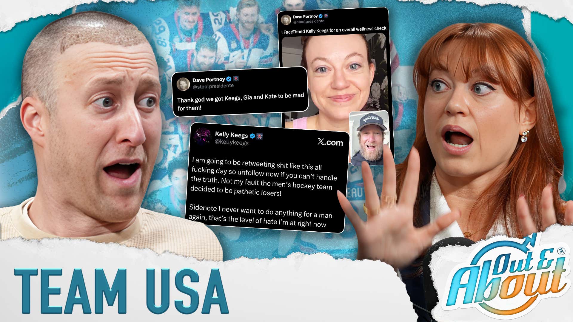 WATCH: Kelly Keegs Clashes With Dave Over Team USA Win