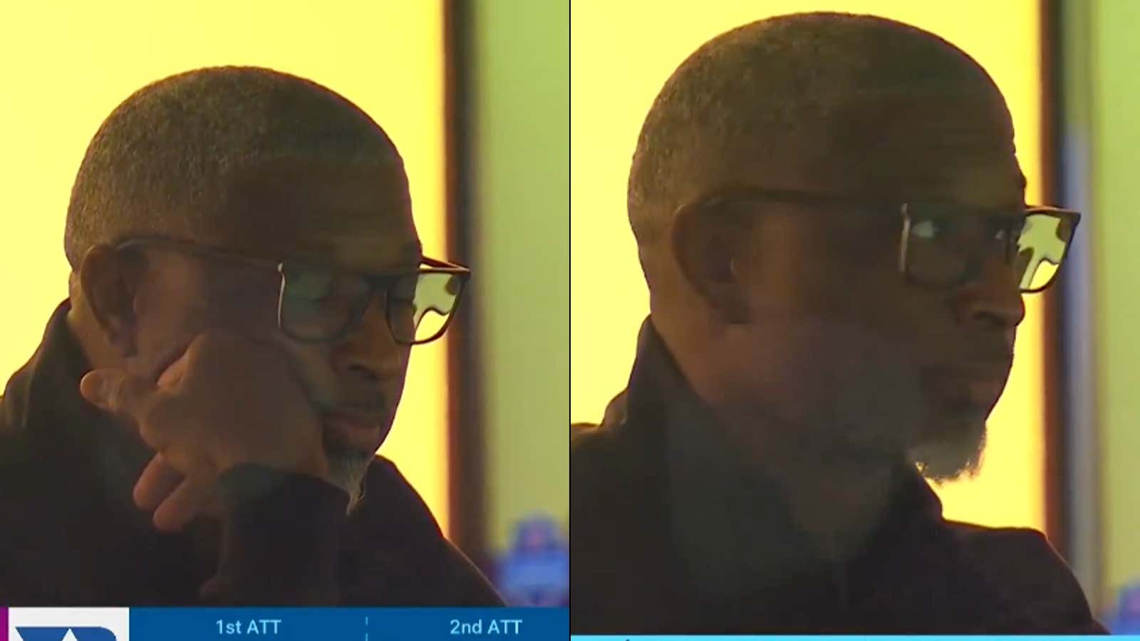 Only The Jets: Everyone In The World Thinks TV Cameras Caught Aaron Glenn Sleeping While He Was Sitting At The NFL Combine