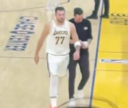 Troubling Times In LA: JJ Redick And Luka Doncic Were Going Back And Forth In Last Night's Game