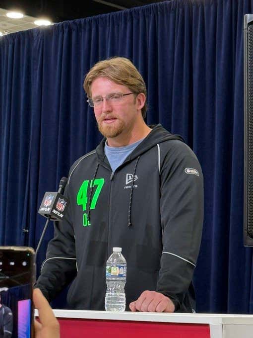 Another O-Line Legend is Born at the Combine in Florida Center Jake Slaughter