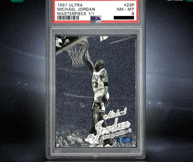 The First Michael Jordan 1/1 Sports Card Sells For 2.1 Million Dollars