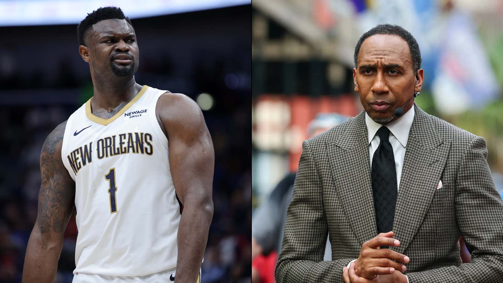 Stephen A. Smith Put Zion On Blast For Being A "Food Addict" And Then Proceeded To Get EVISCERATED By The Pelicans Twitter Account