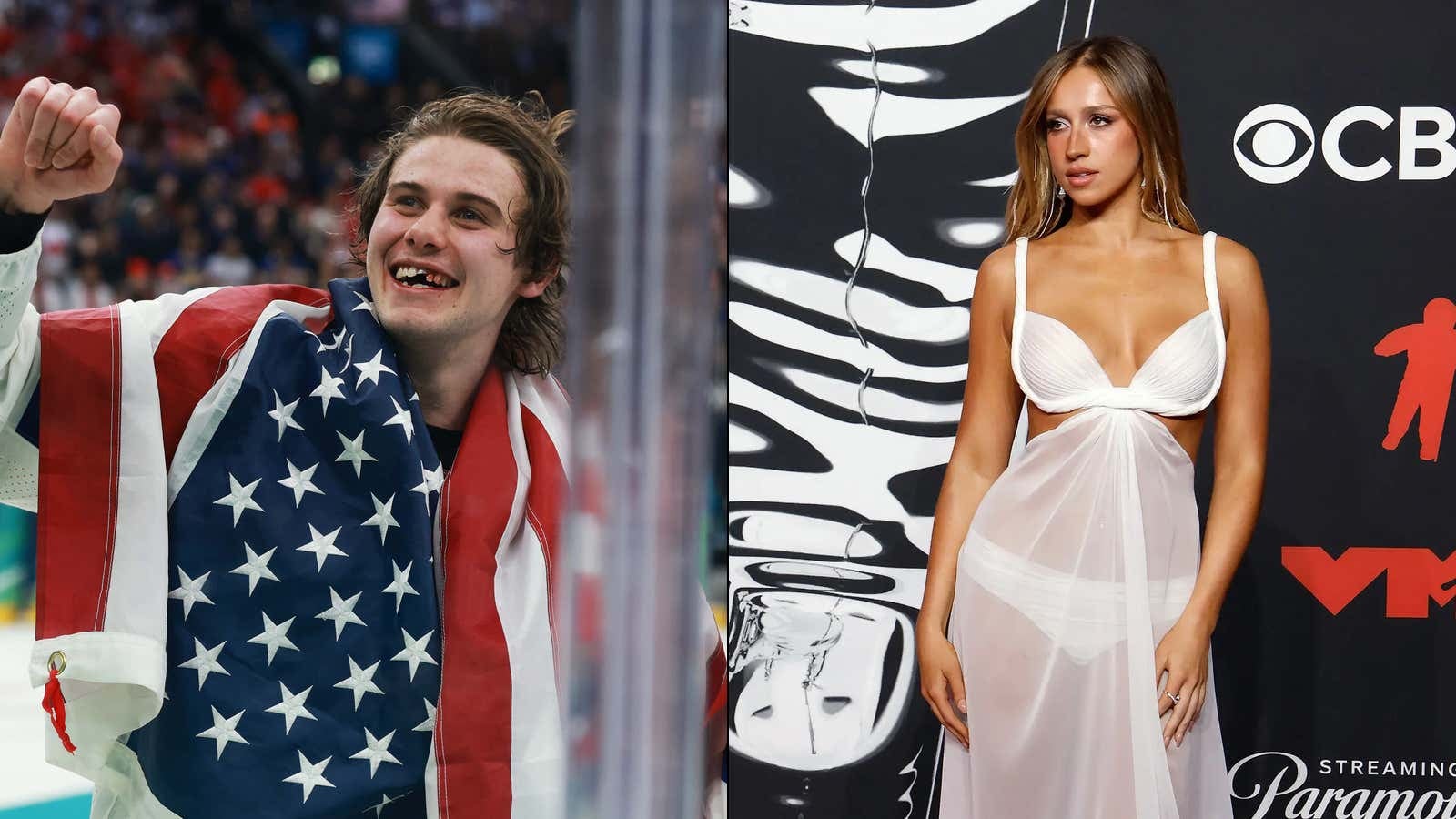 Domination Complete: American Hero Jack Hughes Is Officially Exclusively  Dating Canadian Pop Star Tate McRae | Barstool Sports