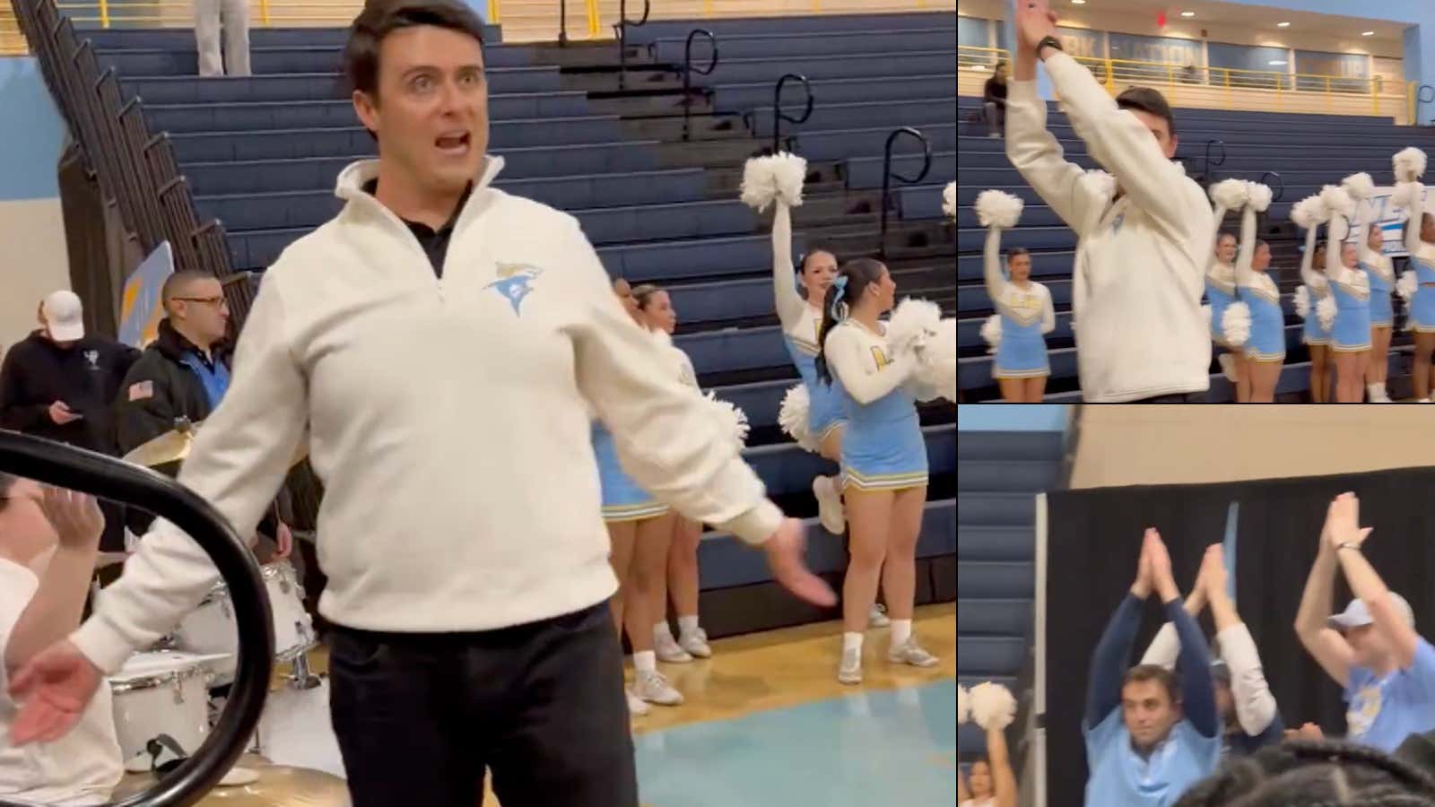 Good Luck Walking Into LIU During March And Getting A Win With These Guys Hitting The Intimidating Fins Up Chant Right In Your Face