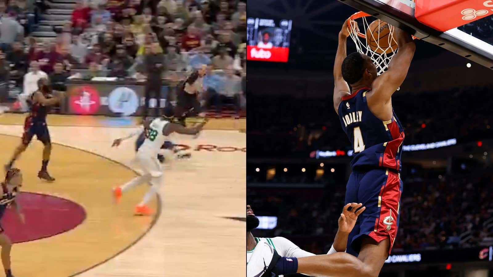 James Harden's Insane 3/4 Court Alley Oop Pass To Evan Mobley Is Easily One Of The Greatest Passes In NBA History