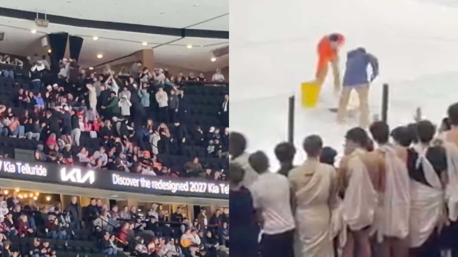 Hockey Soft – High School Student Sections Across The Country (At Least Two Of Them) Are Being Kicked Out For Being Passionate Hockey Fans