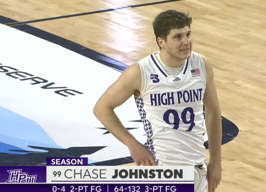 Introducing Our First March Legend: High Point's Chase Johnston, A Man Living Out The Ultimate Dream In College Hoops