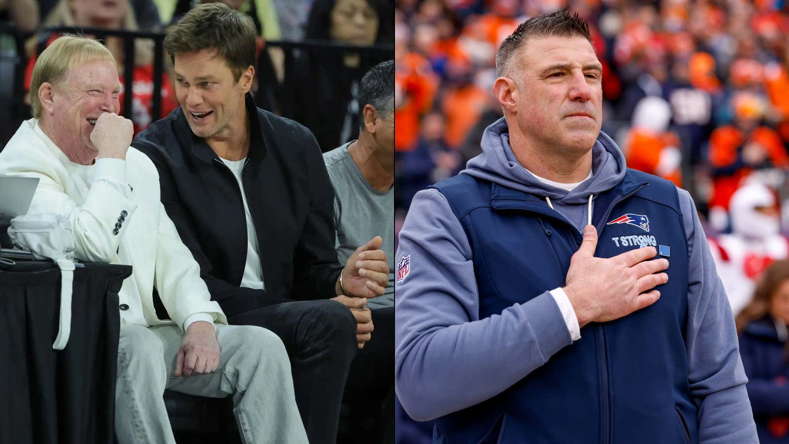 Report: There Was 'No Way' Tom Brady Was Trading Maxx Crosby to Mike Vrabel