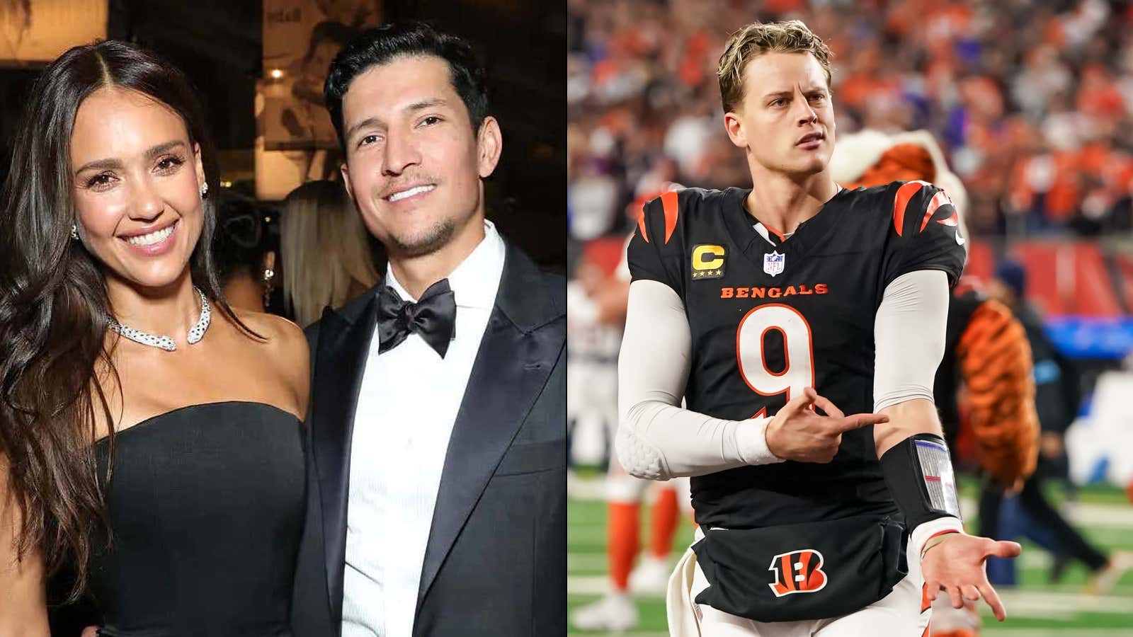 Joe Burrow Sent The World Spiraling Playing Late Night Blackjack With Jessica Alba In Vegas Saturday Night —Boyfriend Danny Ramirez Sprints To Instagram To Calm The Waters