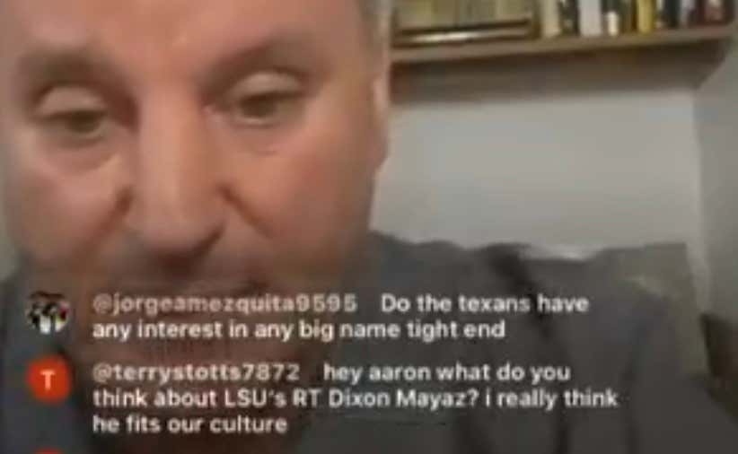 Boom Roasted – Houston Texans Beat Reporter Aaron Wilson Thinks "Dixon Mayaz" Would Fit Nicely