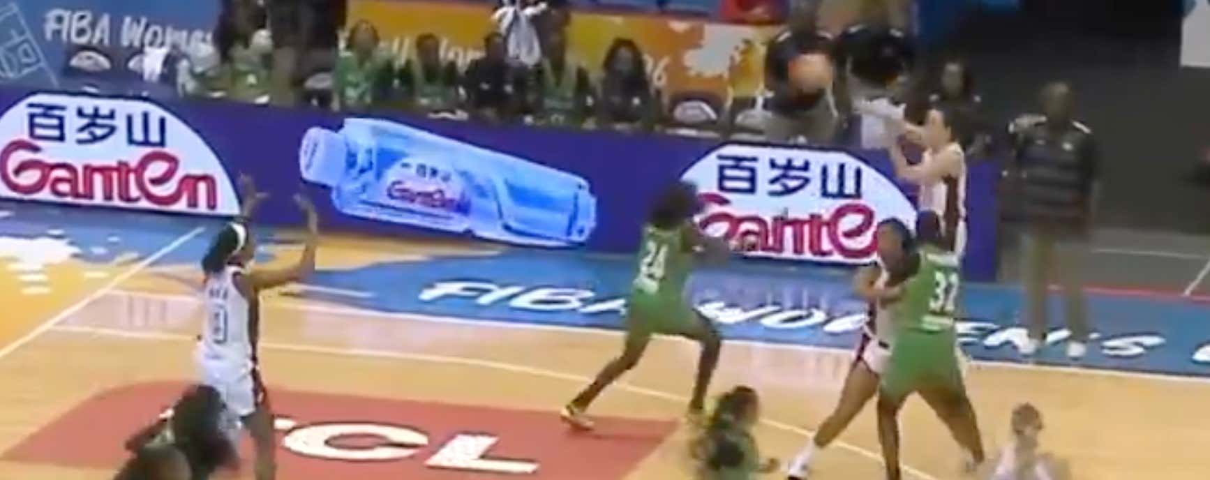 Caitlin Clark Passing The Ball To Angel Reese For Team USA Is A Beautiful Thing To Watch