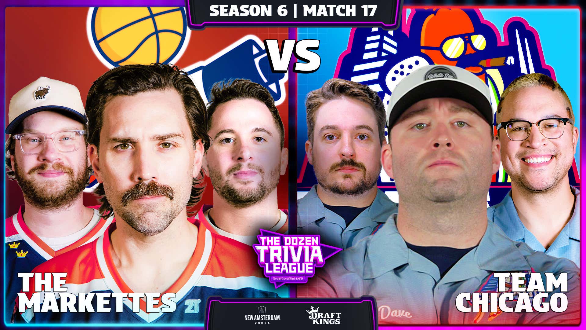 Markettes vs. Chicago | Season 6, Match 17 - The Dozen Trivia League