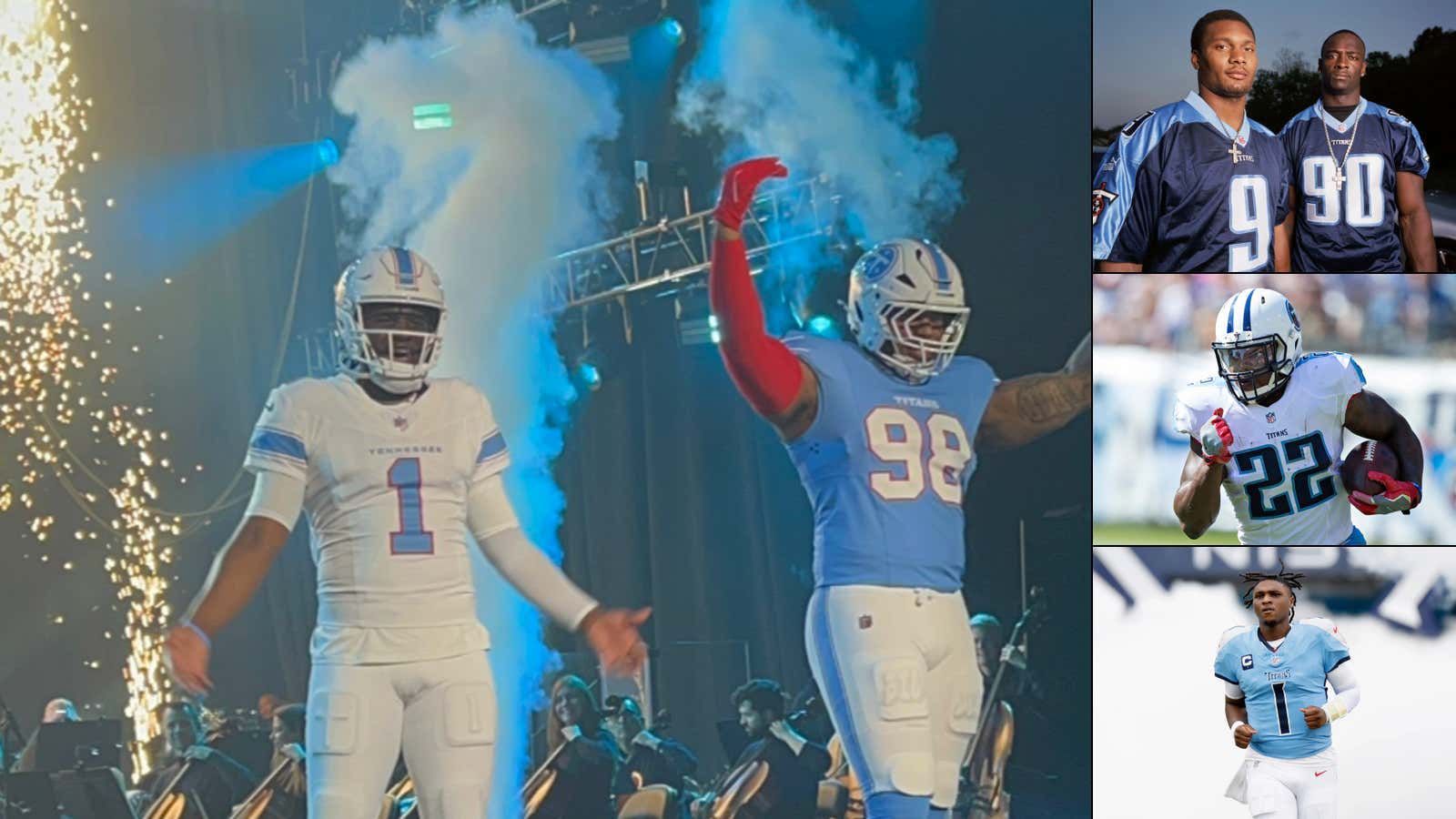 WATCH: Tennessee Titans Reveal New Jersey Design With QB1 Cam Ward & Jeffrey Simmons In "Titans Blue" Branding And It's Immediately A Top 10 Color Combo In The NFL. Suck On That Houston!
