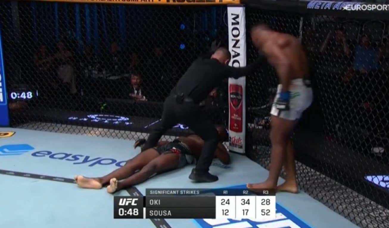 UFC Prelims Got Off To A Violent Start Tonight