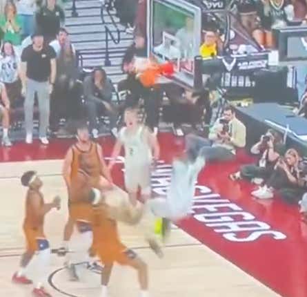 This Is March! Cal Baptist And Utah Valley Put On An Absolute Show In The Final WAC Game Ever ... Which Included An Insane Stepback 3 And A Missed Dunk In The Final Minute