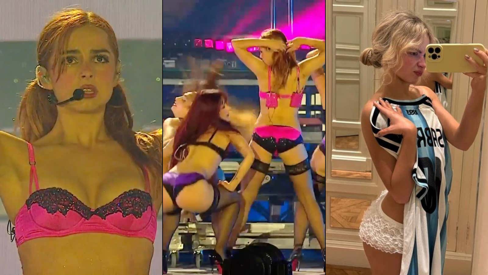 Sabrina Carpenter & Addison Rae Rocked Some A+ Lingerie While Completely Dominating Argentina's Lollapalooza