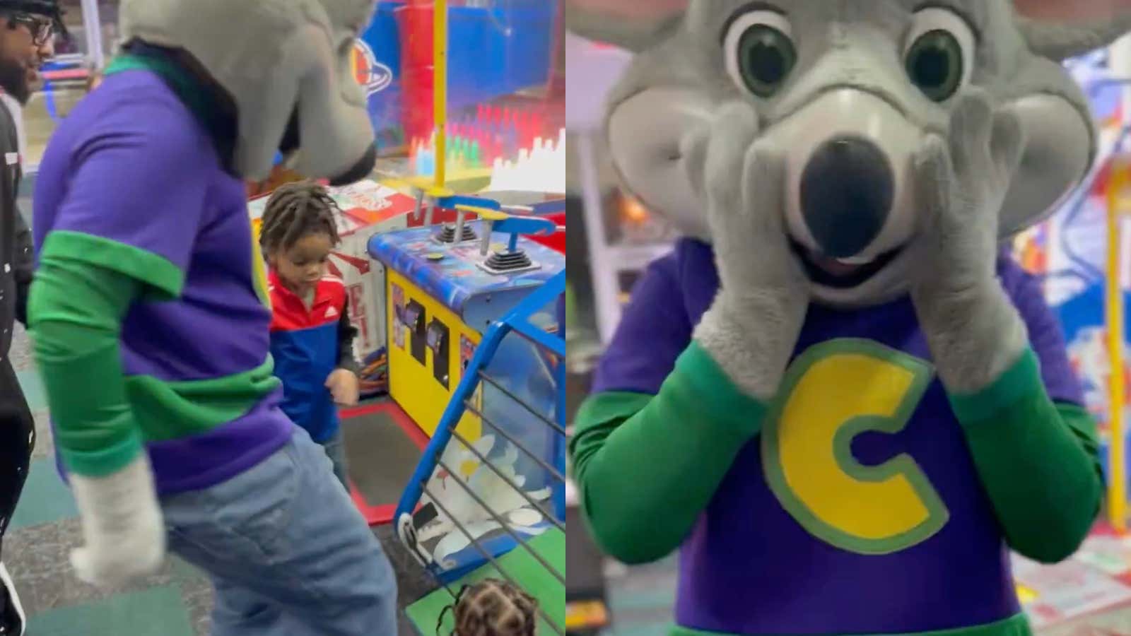 Justice For Chuck E. Cheese – Video Has Surfaced Of Chuck E. Cheese Kicking A Child
