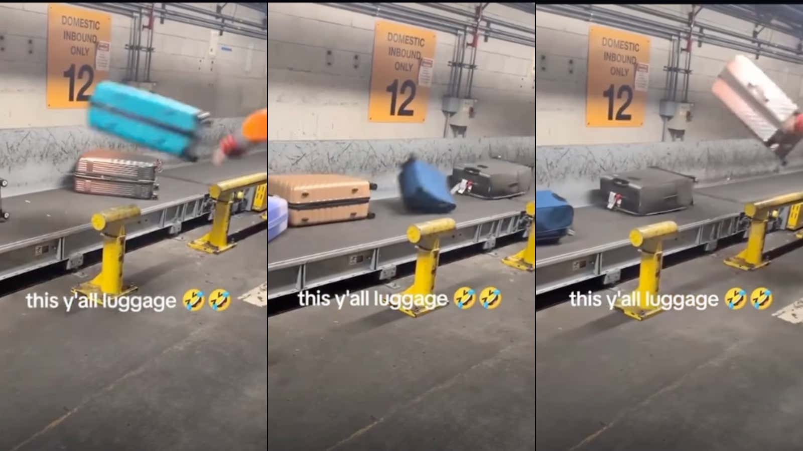 A Video Leaked Of O'Hare Baggage Handlers Launching Bags Onto A Conveyer Belt With No Regard For Human Life, And It Is The Least Surprising Thing Of All Time